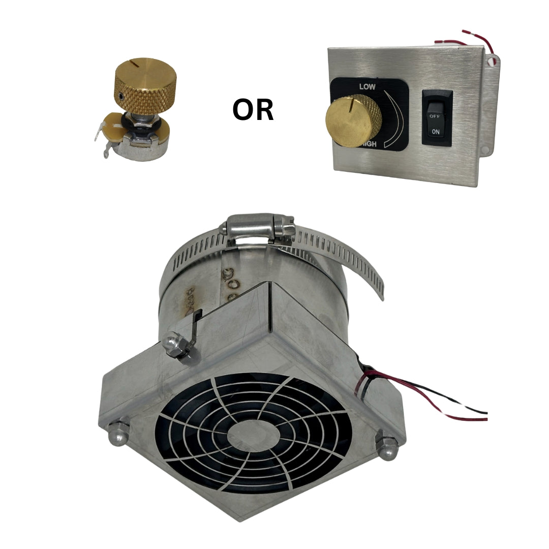 12V NEW STYLE Sig Diesel Heater Fan with Speed Control (SIG100-180 HEATERS)