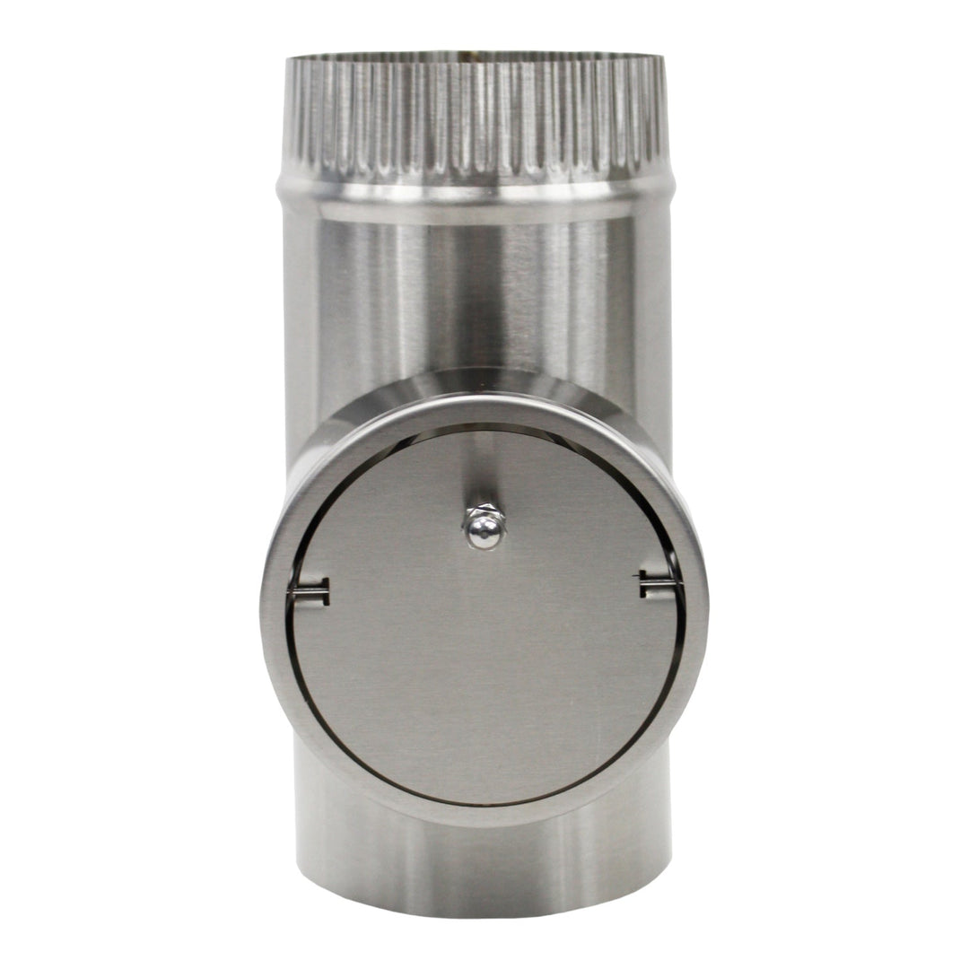 4" x 7" Pipe with Barometric Damper