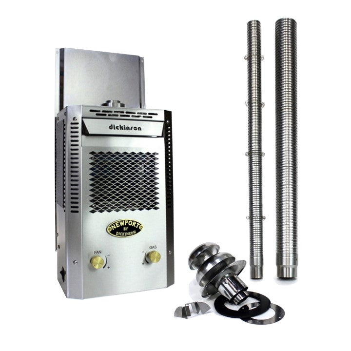 Newport Explorer Propane Fireplace - for Boats, RVs & Cabins