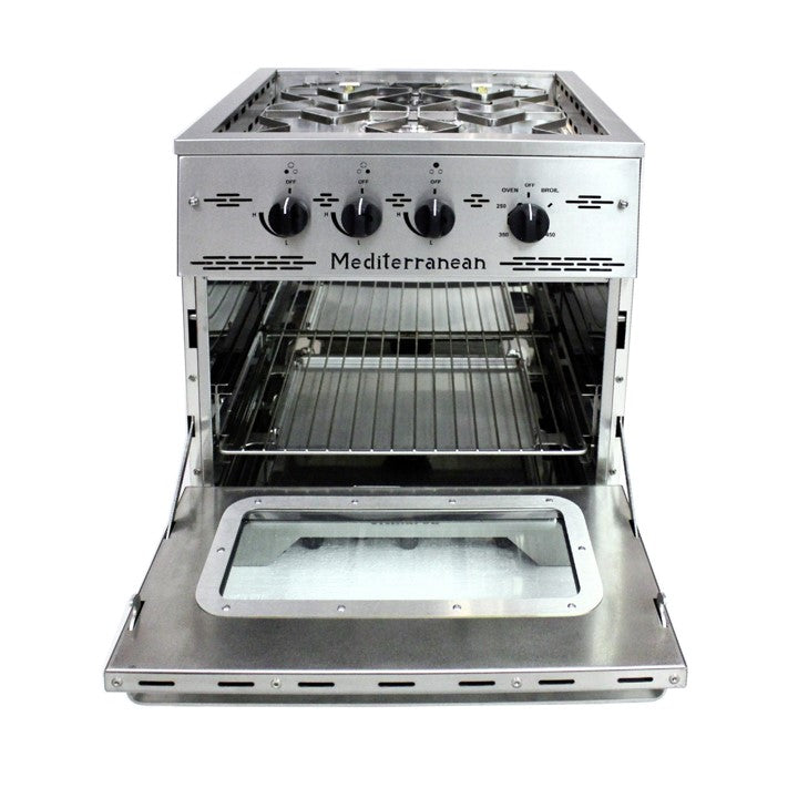 Mediterranean Three Burner Propane Stove