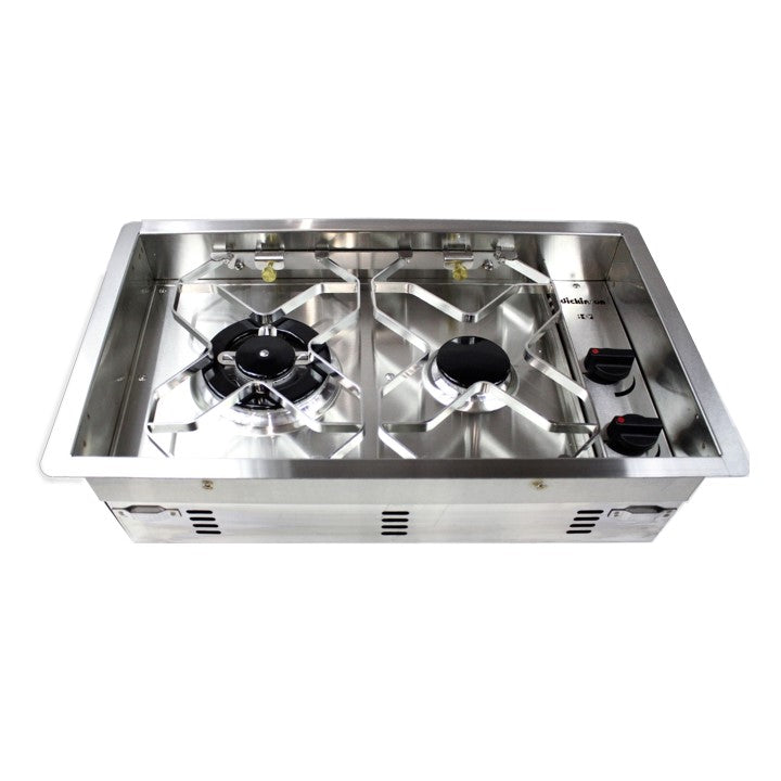 Two Burner Propane Drop-In Cooktop